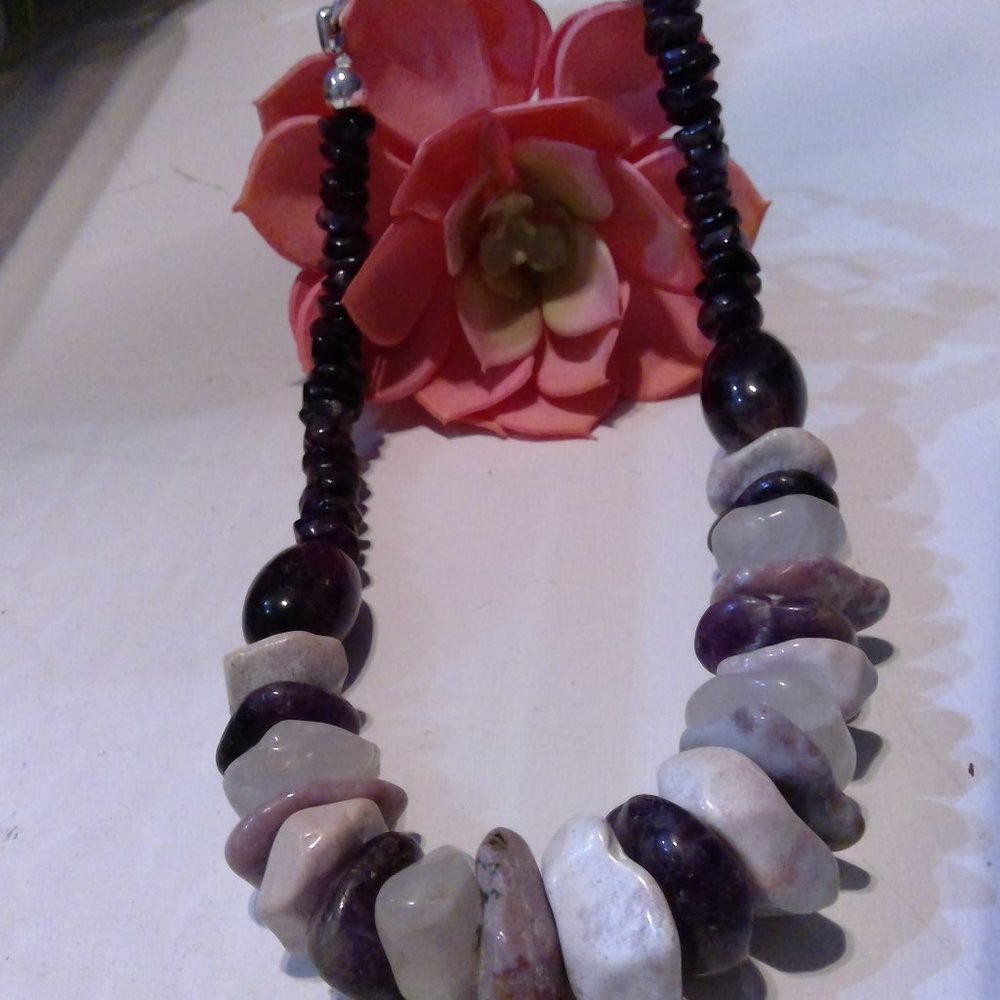 Chunky AMETHYST Necklace *NEW*